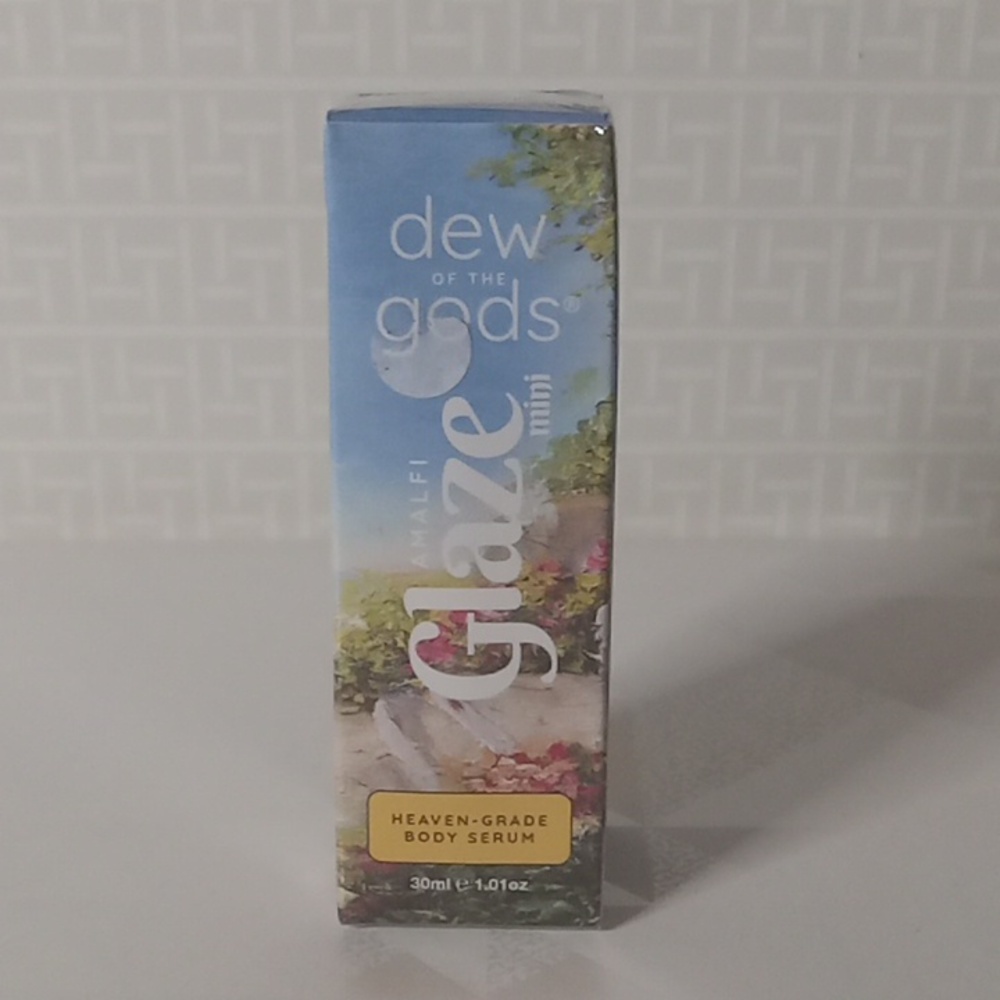 Sealed NEW Dew of the Gods Amalfi Glaze Body Serum 30 ML Mini